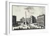 The Papal Palace on Quirinale Hill-Giuseppe Vasi-Framed Giclee Print