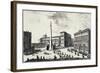 The Papal Palace on Quirinale Hill-Giuseppe Vasi-Framed Giclee Print