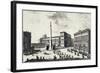The Papal Palace on Quirinale Hill-Giuseppe Vasi-Framed Giclee Print