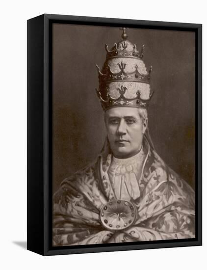 The Papal Tiara Worn by Pope Pius X-null-Framed Stretched Canvas