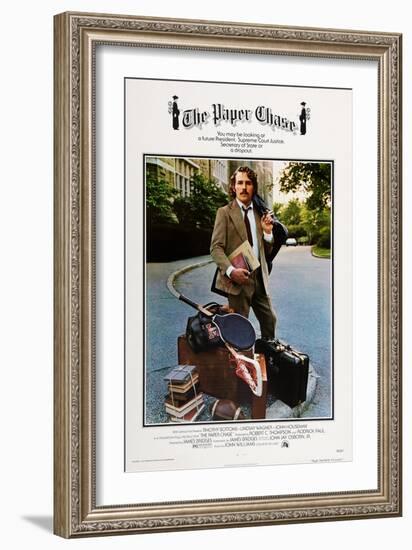 The Paper Chase-null-Framed Art Print