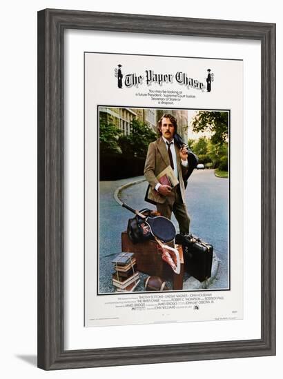 The Paper Chase-null-Framed Art Print