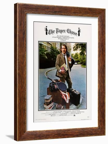 The Paper Chase-null-Framed Art Print