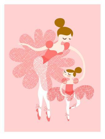 Ballerina Mother Daughter