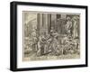 The Parable of Ananias and Sapphira, Early 17th C-Jan Claesz Visscher-Framed Giclee Print