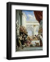 The Parable of Dives and Lazarus-Domenico Fetti-Framed Giclee Print