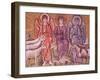 The Parable of Good Shepherd Separating the Sheep from the Goats, Scenes from Life of Christ-null-Framed Giclee Print