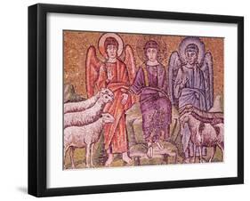 The Parable of Good Shepherd Separating the Sheep from the Goats, Scenes from Life of Christ-null-Framed Giclee Print