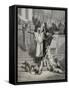 The Parable of Jesus, the Rich Man and Lazarus. Gospel of Luke. by Gustave Dore-null-Framed Stretched Canvas