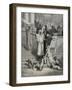 The Parable of Jesus, the Rich Man and Lazarus. Gospel of Luke. by Gustave Dore-null-Framed Giclee Print