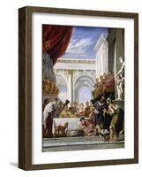 The Parable of Lazarus and the Rich Man, 1618-28-Domenico Fetti-Framed Giclee Print