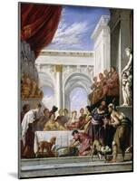 The Parable of Lazarus and the Rich Man, 1618-28-Domenico Fetti-Mounted Giclee Print
