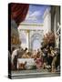 The Parable of Lazarus and the Rich Man, 1618-28-Domenico Fetti-Stretched Canvas