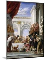 The Parable of Lazarus and the Rich Man, 1618-28-Domenico Fetti-Mounted Giclee Print