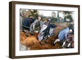 The Parable of the Blind, 1568-Pieter Bruegel the Elder-Framed Giclee Print