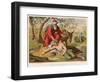 The Parable of the Good Samaritan Who Unlike Others Didn't Pass by on the Other Side-null-Framed Photographic Print