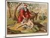The Parable of the Good Samaritan Who Unlike Others Didn't Pass by on the Other Side-null-Mounted Photographic Print