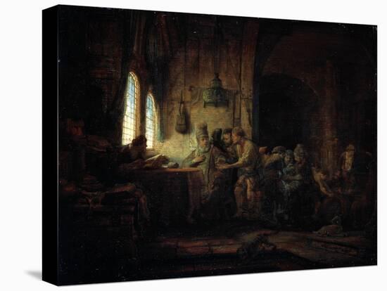 The Parable of the Labourers in the Vineyard, 1637-Rembrandt van Rijn-Stretched Canvas