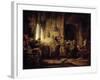 The Parable of the Labourers in the Vineyard, 1637-Rembrandt van Rijn-Framed Giclee Print