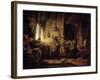 The Parable of the Labourers in the Vineyard, 1637-Rembrandt van Rijn-Framed Giclee Print