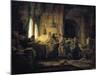 The Parable of the Labourers in the Vineyard - 1637-Rembrandt Rembrandt-Mounted Giclee Print