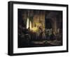 The Parable of the Labourers in the Vineyard - 1637-Rembrandt Rembrandt-Framed Giclee Print