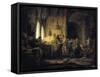 The Parable of the Labourers in the Vineyard - 1637-Rembrandt Rembrandt-Framed Stretched Canvas