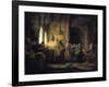 The Parable of the Labourers in the Vineyard - 1637-Rembrandt Rembrandt-Framed Giclee Print