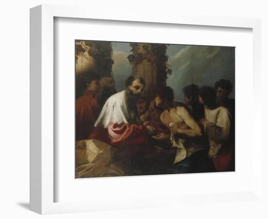 The Parable of the Labourers in the Vineyard-Cristofano Allori-Framed Giclee Print