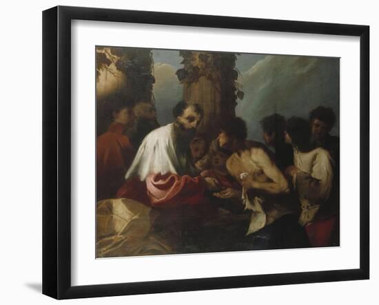 The Parable of the Labourers in the Vineyard-Cristofano Allori-Framed Giclee Print