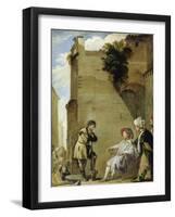 The Parable of the Labourers in the Vineyard-Domenico Fetti-Framed Giclee Print