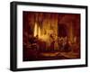 The Parable of the Labourers in the Vineyard-Rembrandt van Rijn-Framed Giclee Print