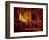 The Parable of the Labourers in the Vineyard-Rembrandt van Rijn-Framed Giclee Print