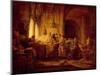 The Parable of the Labourers in the Vineyard-Rembrandt van Rijn-Mounted Giclee Print