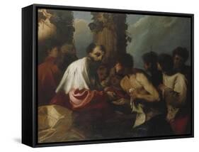 The Parable of the Labourers in the Vineyard-Cristofano Allori-Framed Stretched Canvas