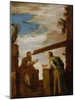 The Parable of the Mote and the Beam, c.1619-Domenico Fetti or Feti-Mounted Giclee Print