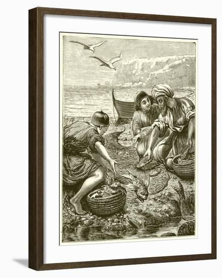 The Parable of the Net-null-Framed Giclee Print