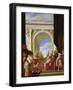 The Parable of the Prodigal Son (Oil on Canvas)-Domenico Feti-Framed Giclee Print