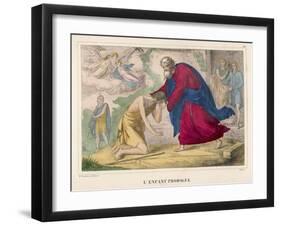 The Parable of "The Prodigal Son" Welcomed Home by His Father-null-Framed Art Print