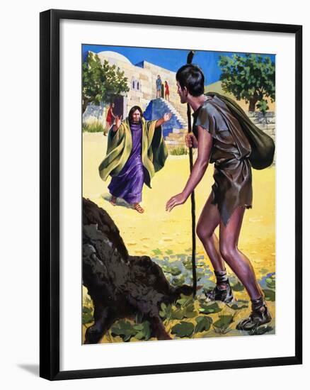 The Parable of the Prodigal Son-null-Framed Giclee Print