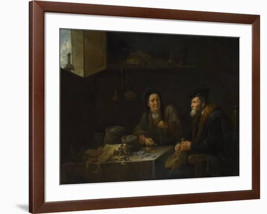 The Parable of the Rich Fool, 1648-David Teniers the Younger-Framed Giclee Print