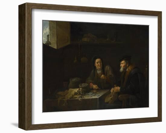 The Parable of the Rich Fool, 1648-David Teniers the Younger-Framed Giclee Print