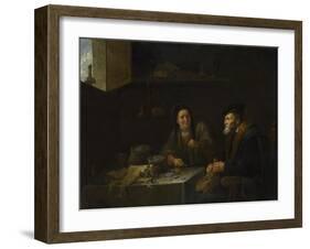 The Parable of the Rich Fool, 1648-David Teniers the Younger-Framed Giclee Print