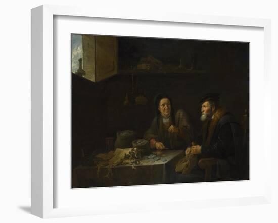 The Parable of the Rich Fool, 1648-David Teniers the Younger-Framed Giclee Print