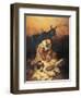 The Parable of the Samaritan, 1851-Baldassare Verazzi-Framed Premium Giclee Print