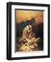 The Parable of the Samaritan, 1851-Baldassare Verazzi-Framed Premium Giclee Print