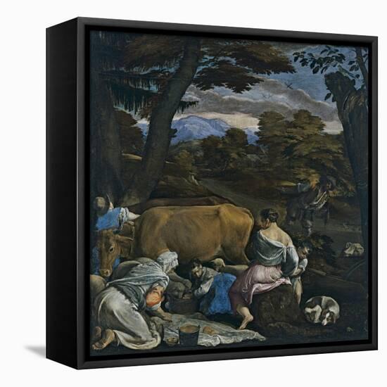 The Parable of the Sower-Jacopo Bassano-Framed Stretched Canvas