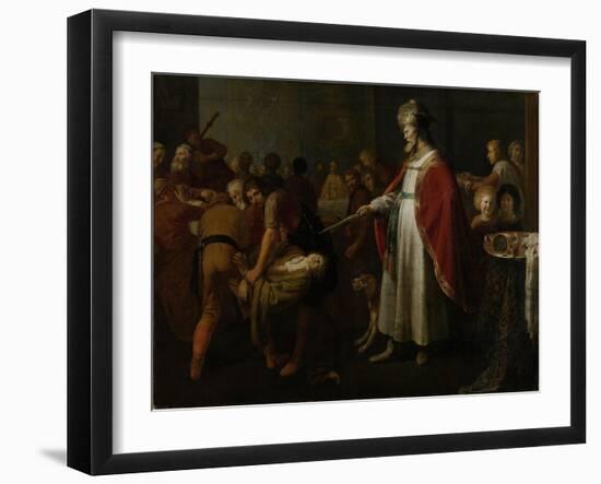 The Parable of the Unworthy Wedding Guest, 1630-51-Jacob Adriaensz Backer-Framed Giclee Print