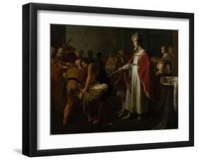 The Parable of the Unworthy Wedding Guest, 1630-51-Jacob Adriaensz Backer-Framed Giclee Print