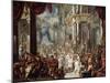 The Parable of the Wedding Feast, 1737-Johann Georg Platzer-Mounted Giclee Print